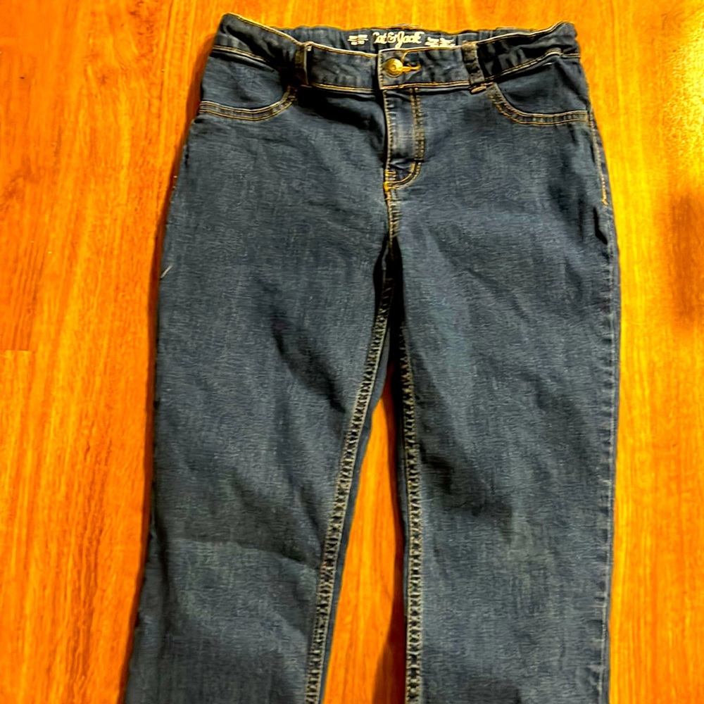Cat & Jack super stretch straight leg jeans